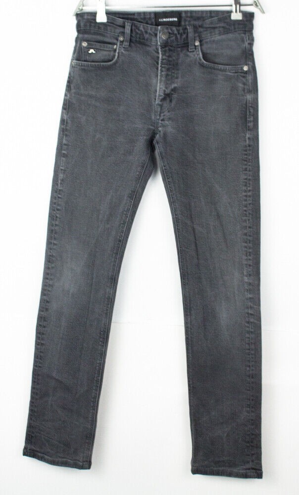 J.LINDEBERG Men Tom Smoke Slim Stretch Jeans Size W30 L32