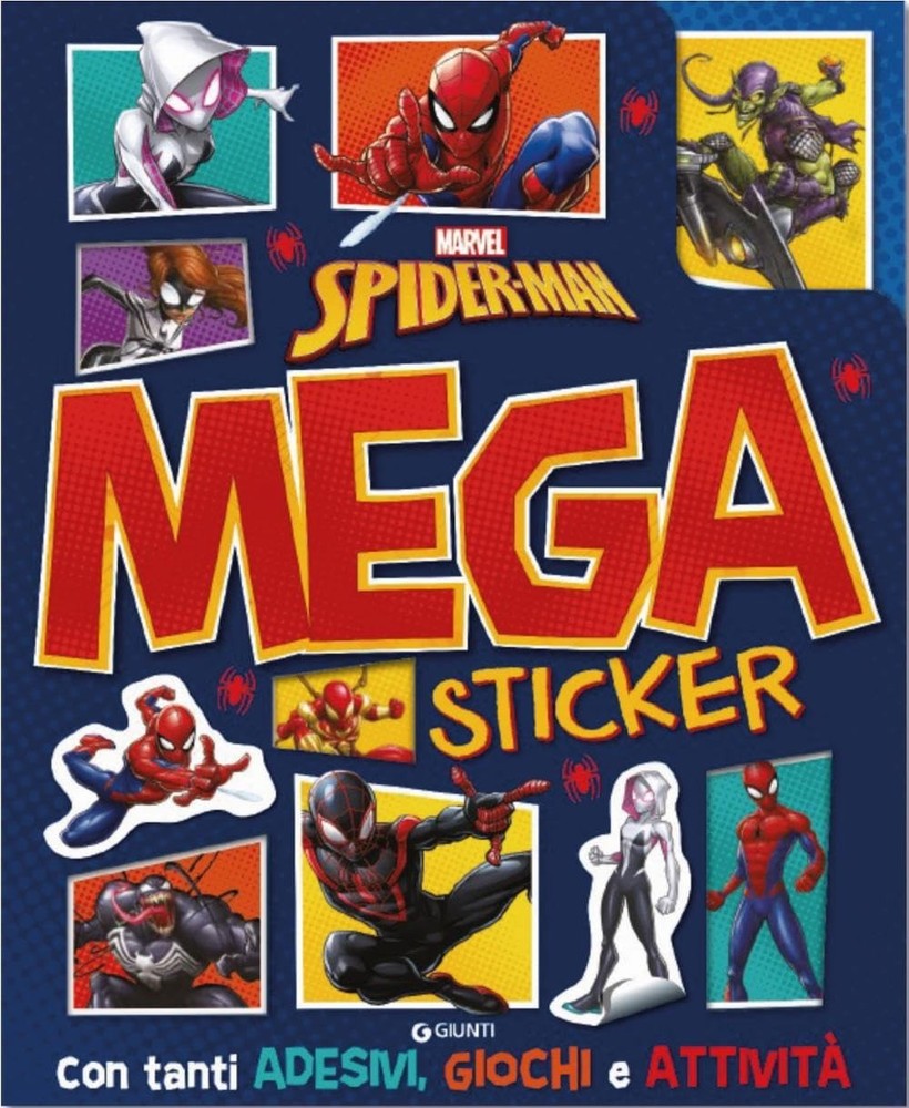Walt Disney Spiderman. Mega sticker. Con tanti adesivi, giochi e att (Paperback)