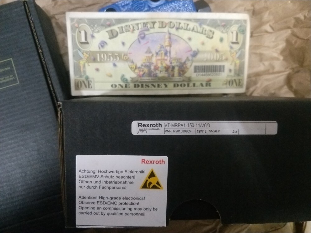 VT-MRPA1-150-1X/V0/0 NEW REXROTH AMPLIFIER  R901080965