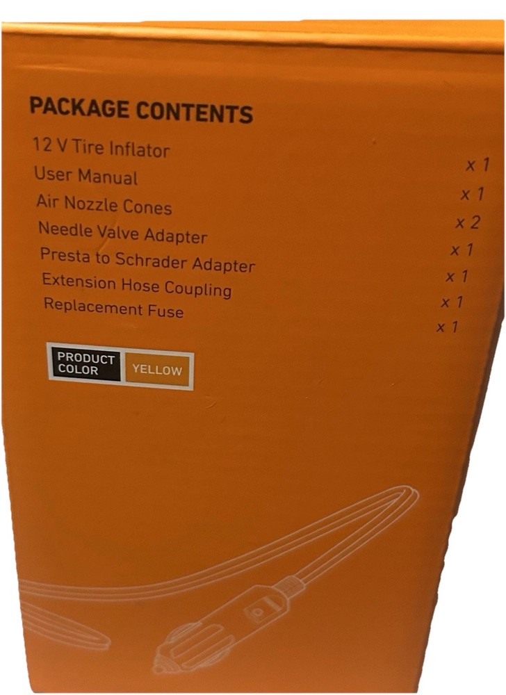 Portable Air Pump (Bikes, Cars, Tires)