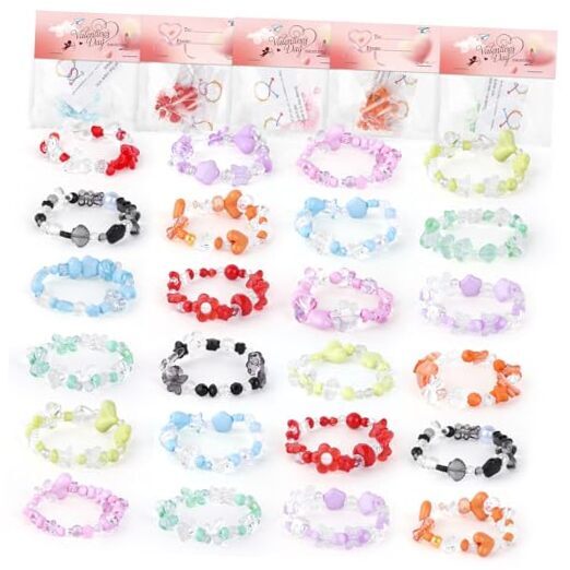 24PCS Kids Valentine's Day Cards for School Classroom Exchange