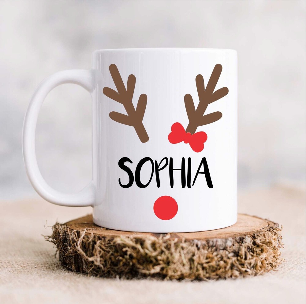Custom Personalized Christmas Hot Cocoa or Coffee Mug