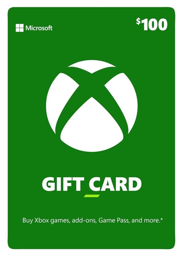 Xbox Live $100 Gift Card US Digital Code