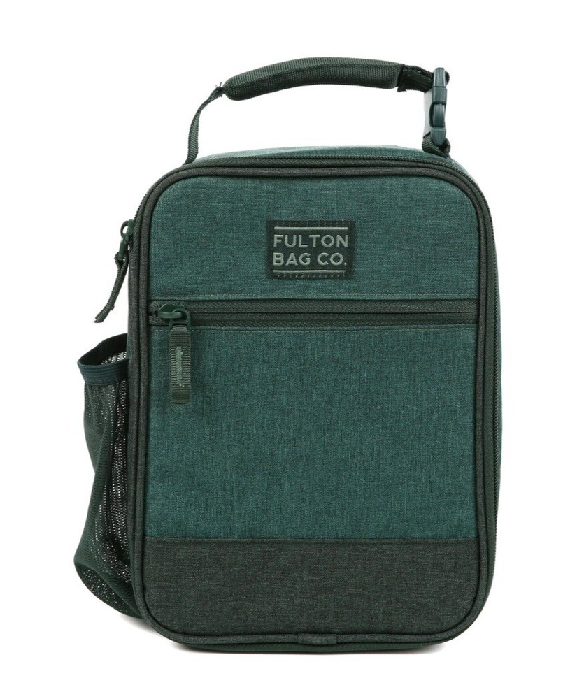 Fulton Bag Co. Upright Lunch Bag Color Dark Emerald
