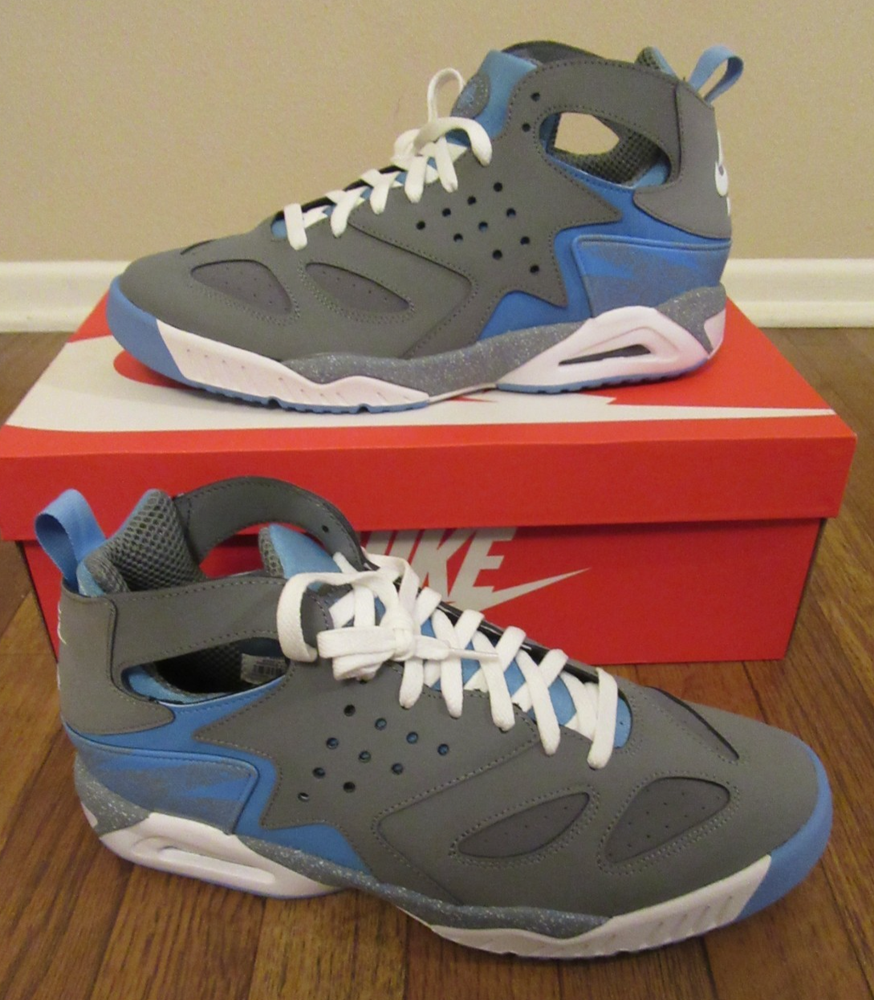 Nike Air Tech Challenge Huarache Size 11.5 Cool Grey University Blue 630957 001