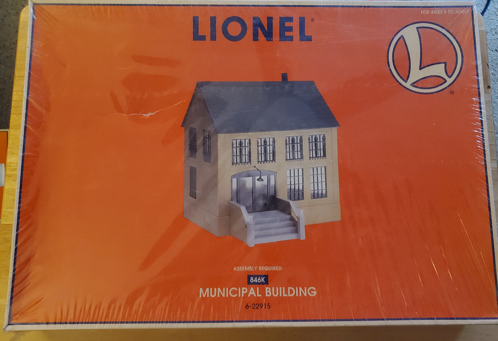 Lionel 6-22915 O Municipal Building Kit New