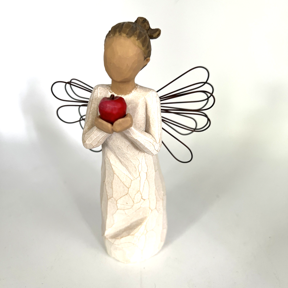 Willow Tree You're the Best Angel with Apple Figurine by Susan Lordi 2010