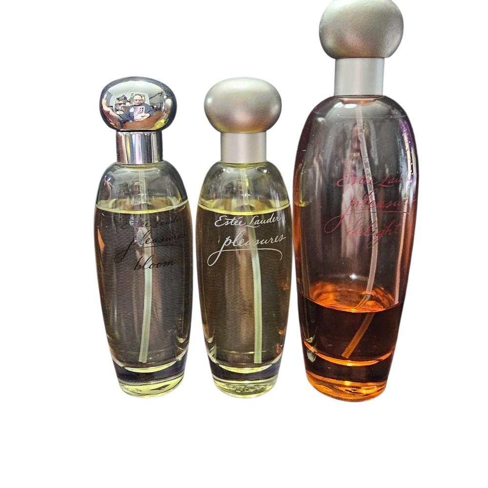 Estee Lauder Pleasures Set Of 3 Eau De Parfum- DELIGHT, ORIGINAL, AND BLOOM