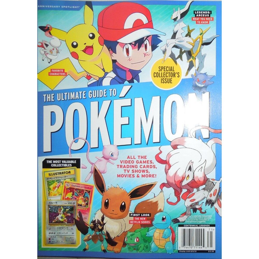 POKEMON centennial legend ULTIMATE GUIDE collectors issue 1ST LOOK NETFLIX