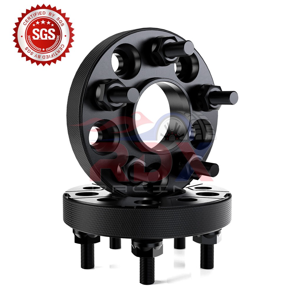 6061-T6 Forged 5x114.3 Wheel Spacers 25mm Thick 1