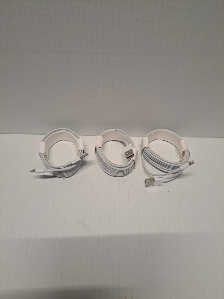 3-Pack Lightning Fast Charging Cable for iPhone 6 to 14 Models
