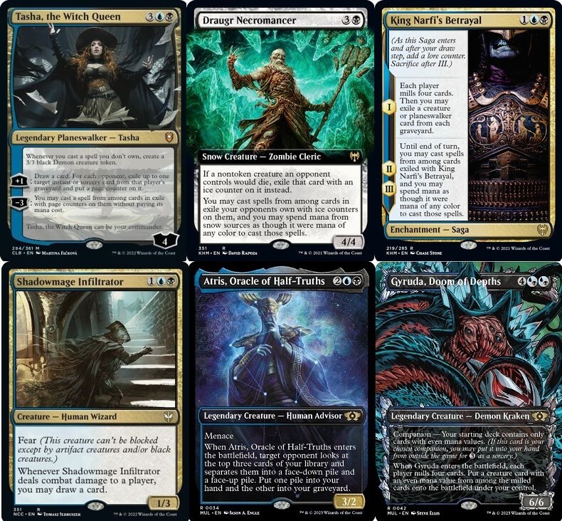 MTG Commander EDH Deck Tasha, the Witch Queen 100 Magic Cards Custom Deck - NM