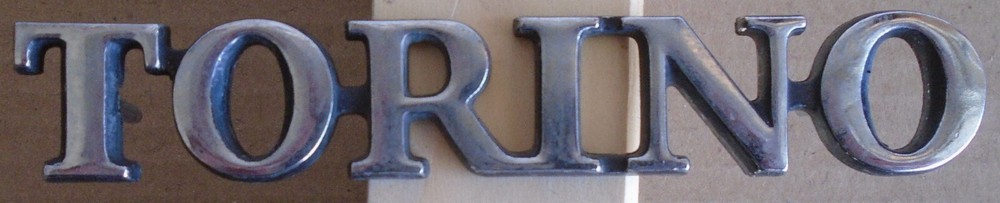 1972 Ford Torino Script Emblem Badge D2OB-16098-DA On Sale-image