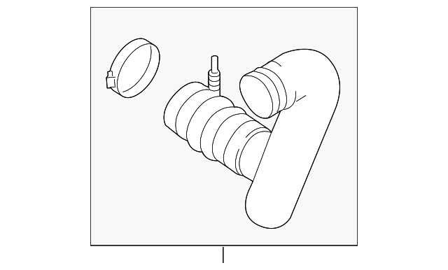 Genuine Nissan Inter-Cooler Hose 14468-EZ40A
