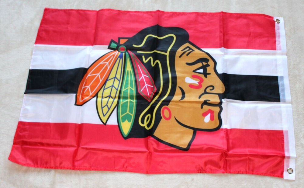 Chicago Blackhawks Outdoor Flag