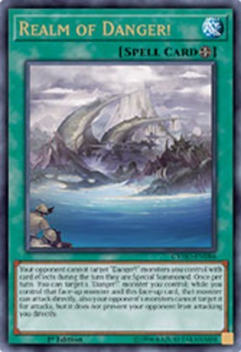1st Ed Ultra Rare CYHO-EN086 Realm of Danger Near Mint English TCG