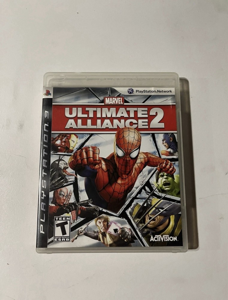 Marvel: Ultimate Alliance 2 (PlayStation 3, 2009)