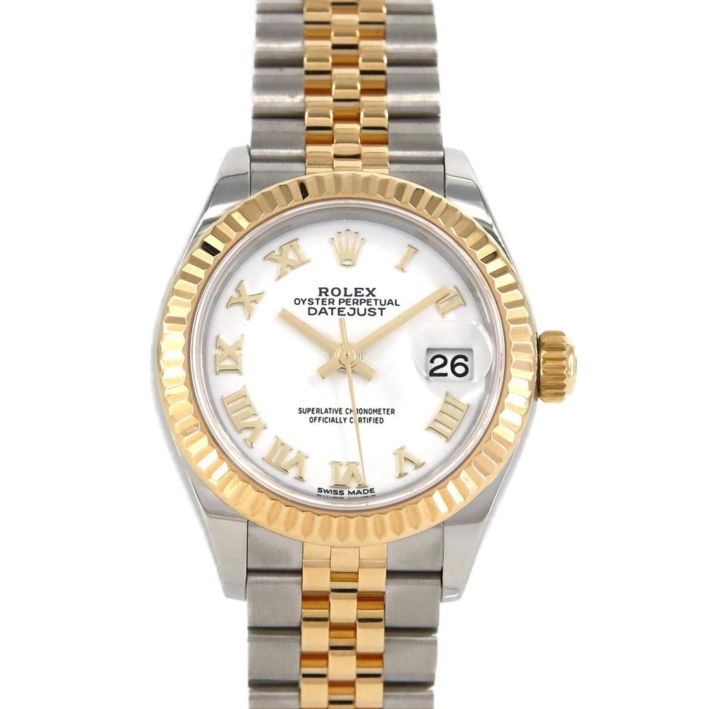 Authentic Rolex Datejust 279173 Stainless Steel & Yellow Gold Automatic Watch