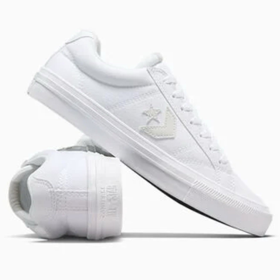 Converse Sport Casual Ox Premium Shoes A10546F White Barely Gray Mens Size 8