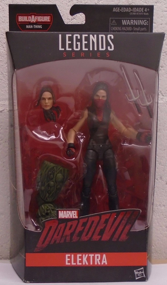 Hasbro Marvel Legends Elektra Daredevil TV Series Man-Thing BAF Elodie Yung