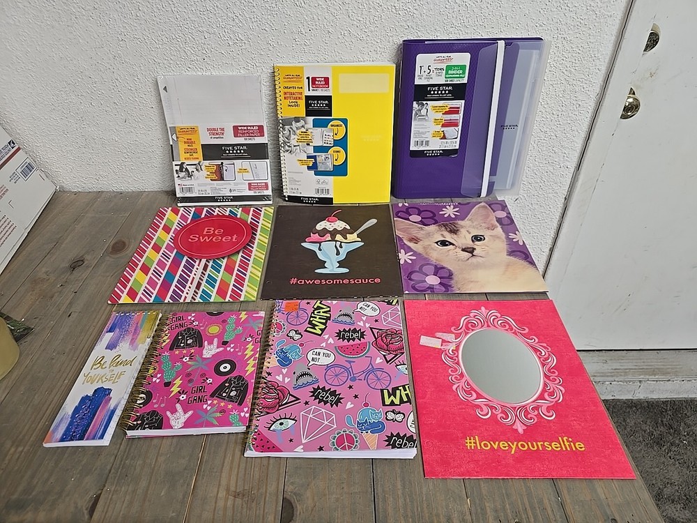 Back to School Bundle for Girls - Folders, Notebooks & More - Save Now  -image