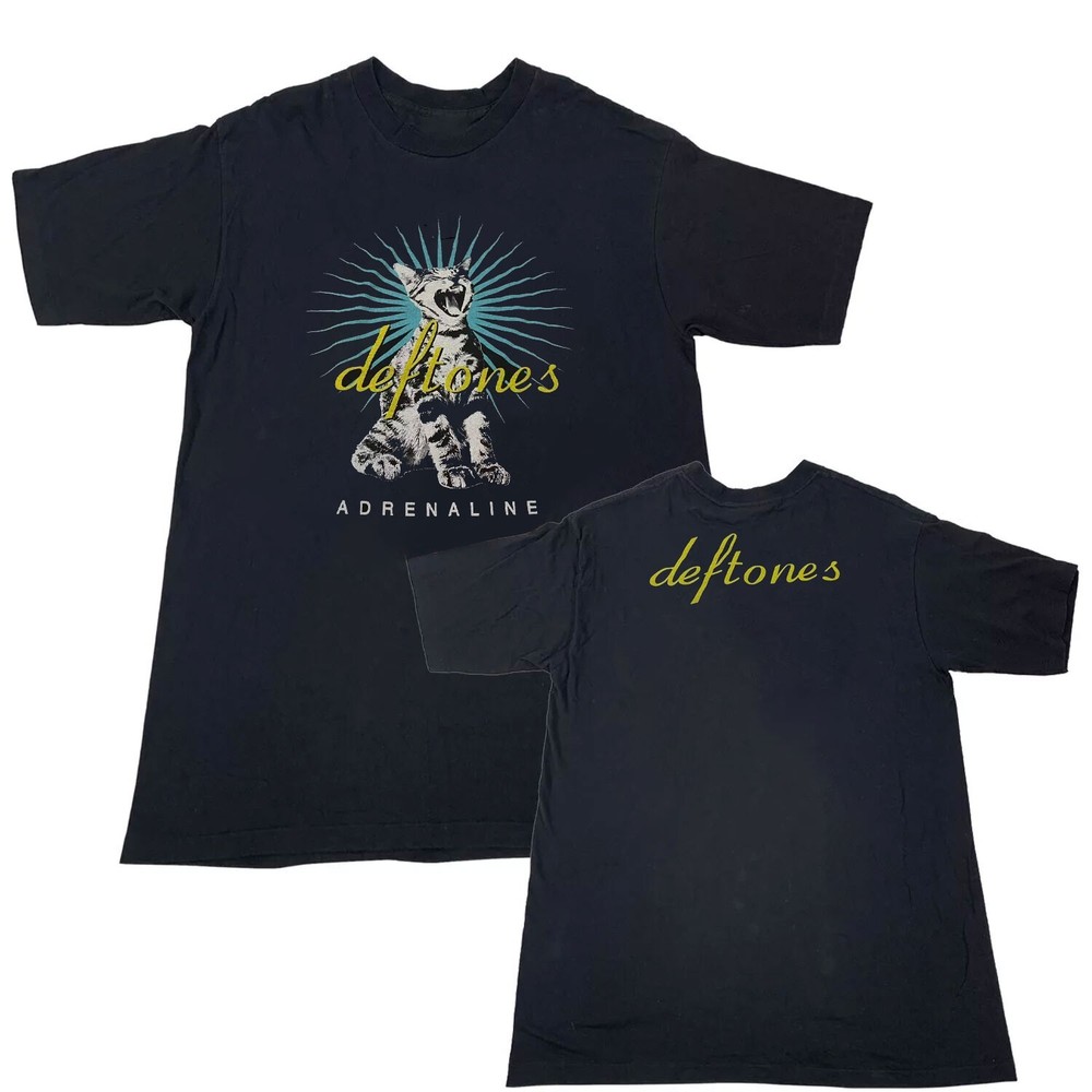 Deftones Shirt Vintage 1995 ADRENALINE 90s Band Tour