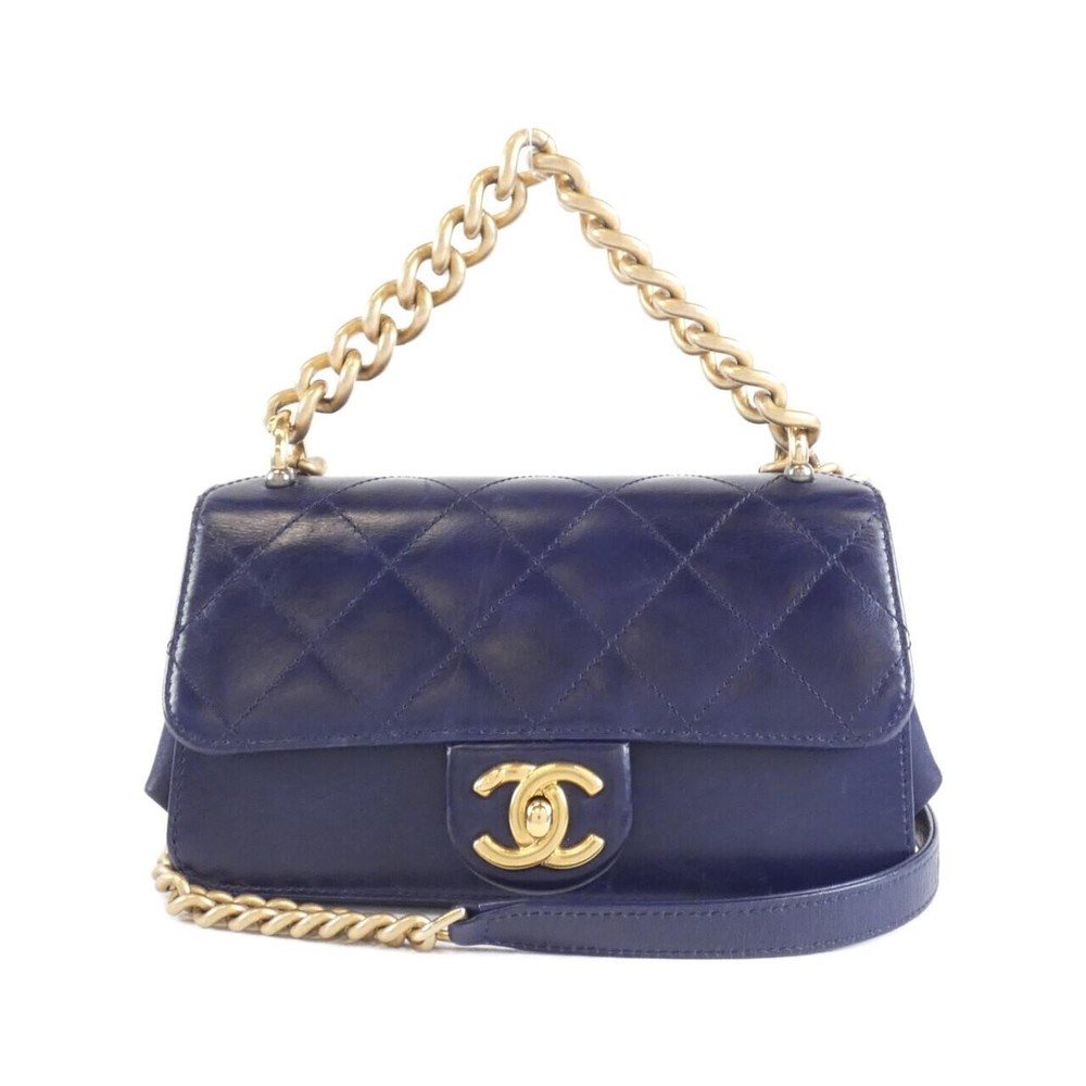 Vintage Authentic CHANEL Handbag 270-004-006-5585 Luxury Designer Purse