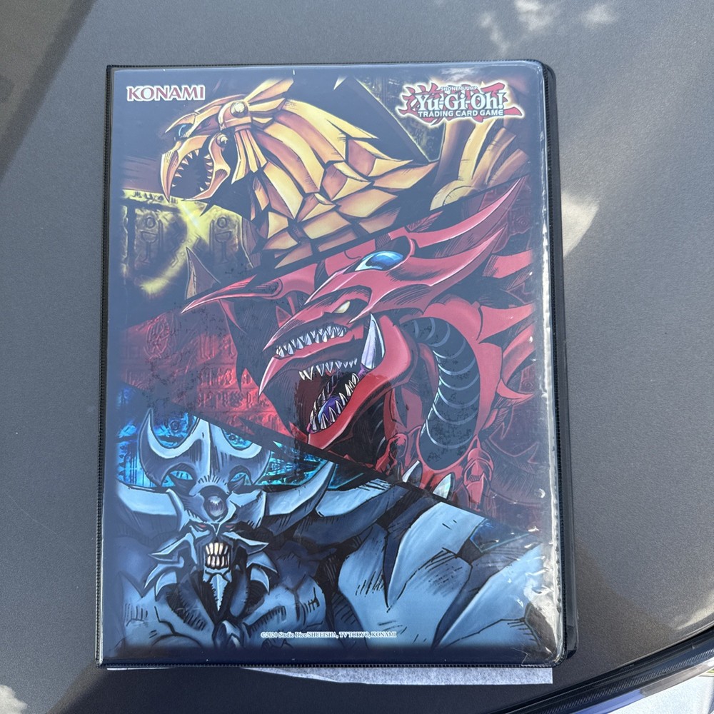 Konami Yu-Gi-Oh 9-Pocket Jaden and Yubel Portfolio Holds 180 Cards New
