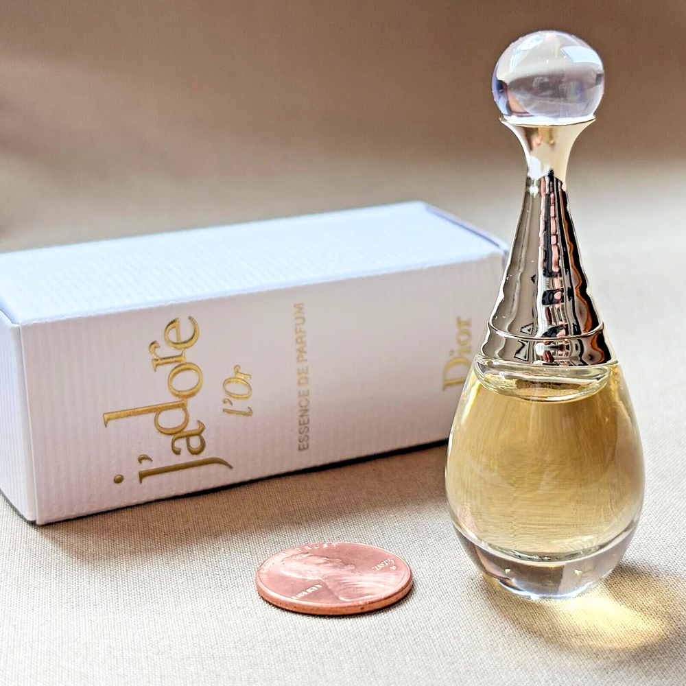 Dior J'adore L'Or Essence Mini Travel Perfume 0.12oz 3.5ml New