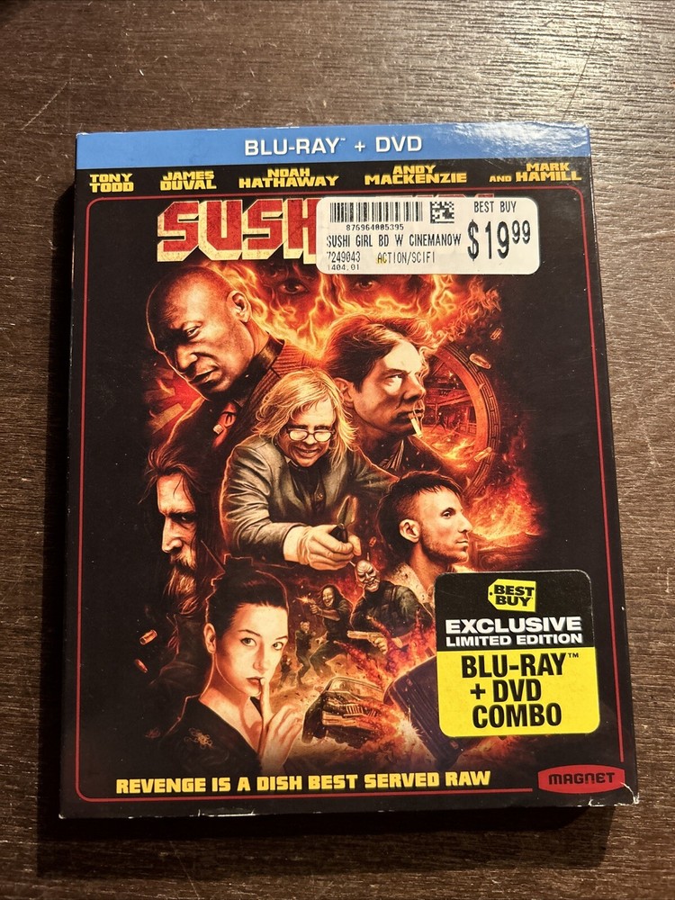 Sushi Girl 2013 Blu-ray + DVD Combo Limited Edition