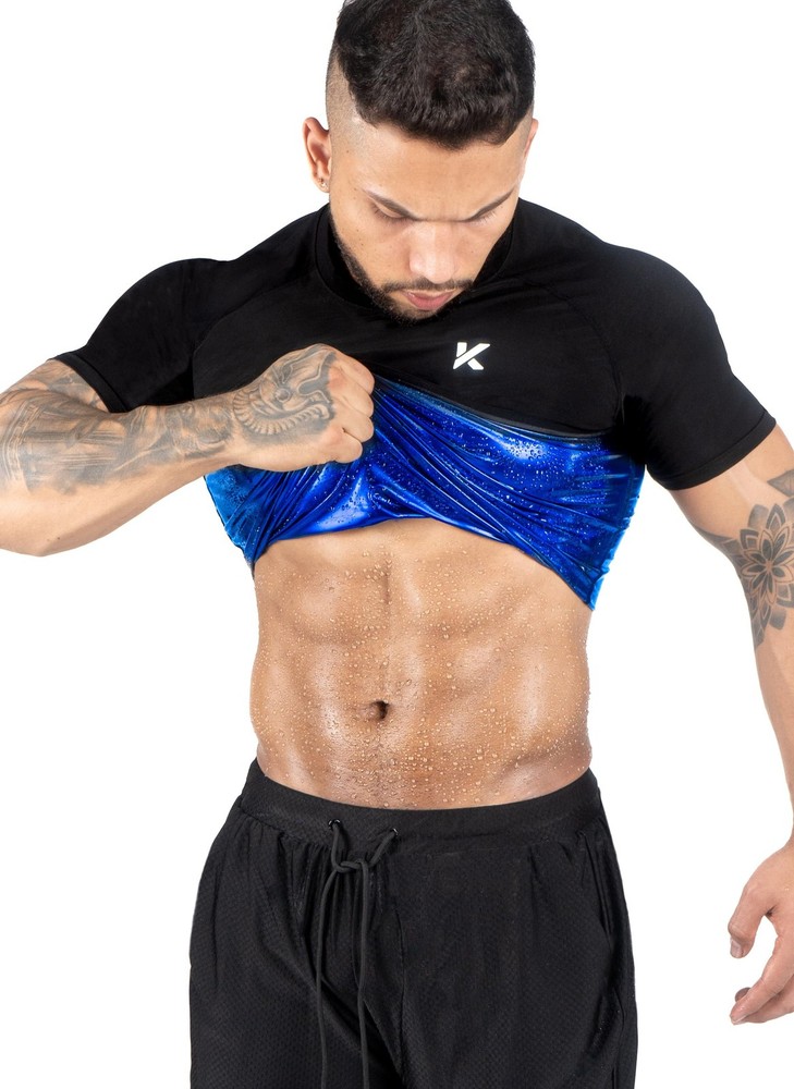 Men's Sauna Shirt - Heat Trapping Sweat Vest for Workouts & Weight Loss