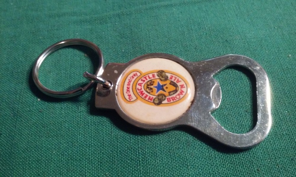 Newcastle Brown Ale Bottle Opener Keychain The Original Beer Accessory