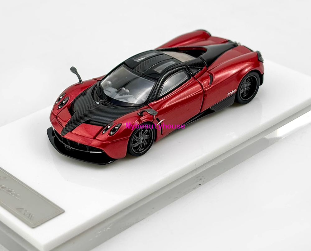 HKM 1:64 Red Huayra Coupe 2014 Racing Sports Model Diecast Metal Car