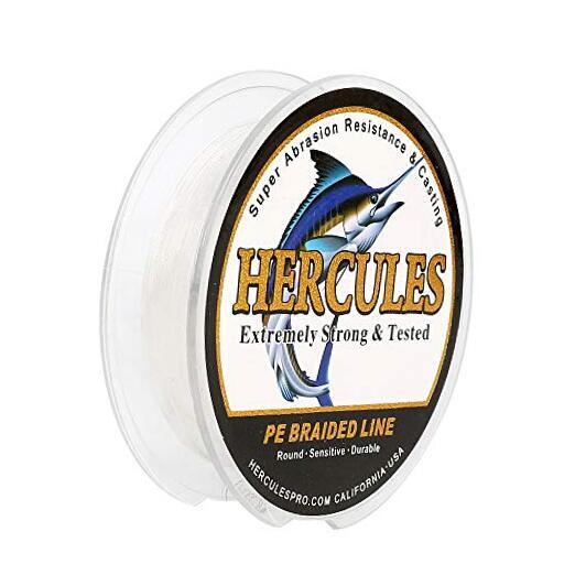 Cost-Effective Super Strong 4 Strands 8LB(3.6KG)-0.10MM-328YDS(300M) White