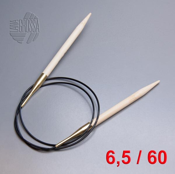 Lana Grossa Bamboo Circular Knitting Needles 60cm 6.5mm