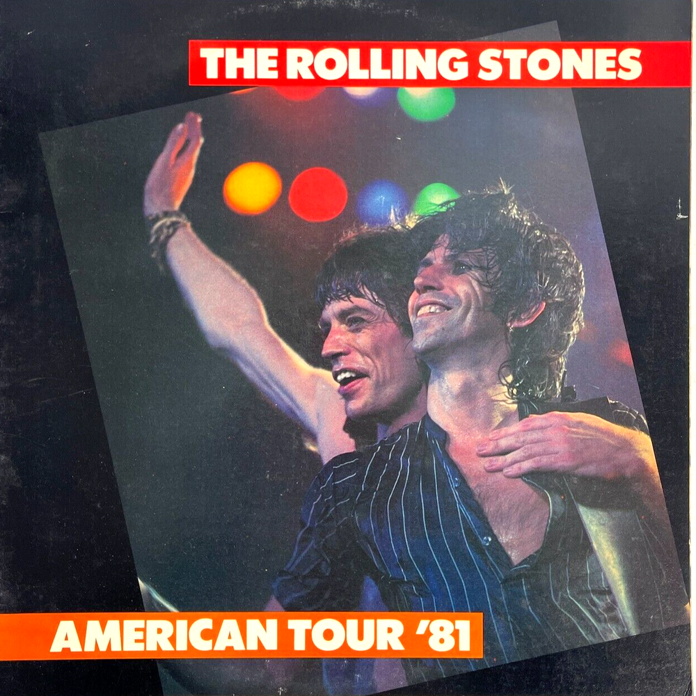 Rolling Stones American Tour 1981 Vintage Concert Book Program Souvenir Merch