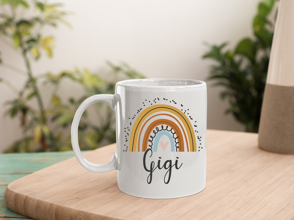 Colorful Gigi Rainbow Mug - Perfect Mother’s Day Gift