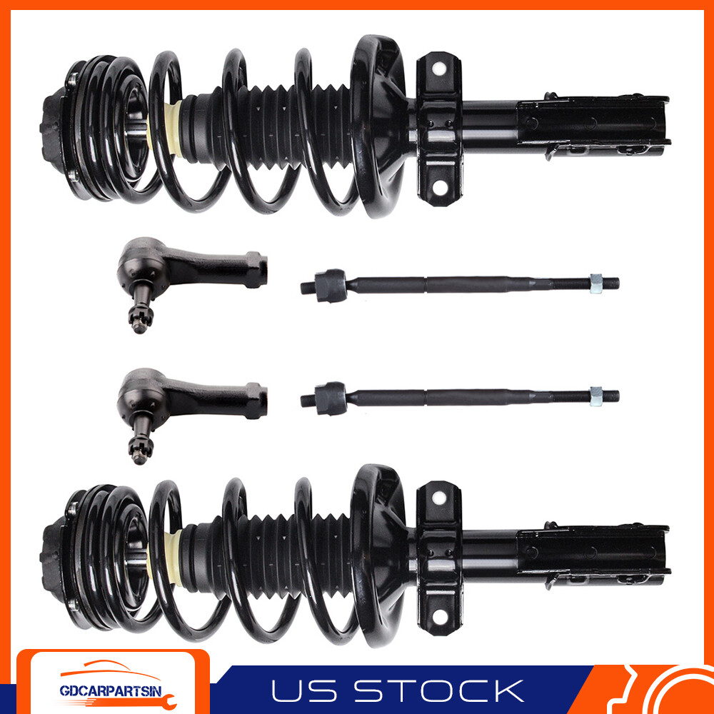 4pcs Front Strut & Tie Rod Kit for Saturn ION 2003-2007