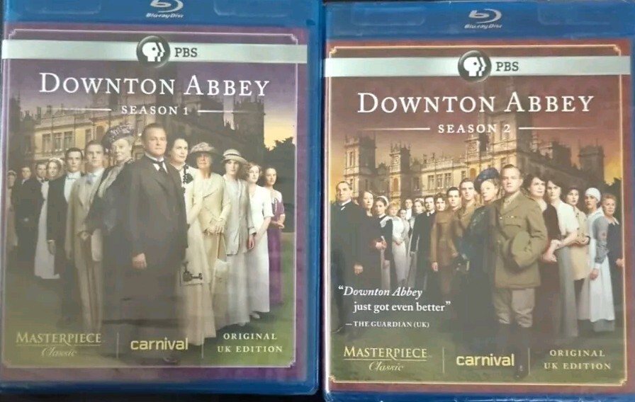 Downton Abbey: Seasons 1&2 (Blu-Ray DVD Set)