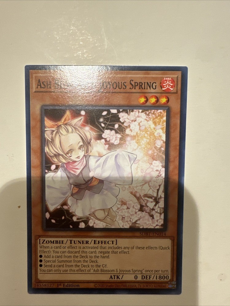 Ash Blossom & Joyous Spring SDCB-EN014 Structure Deck: Legend of the Crystal...