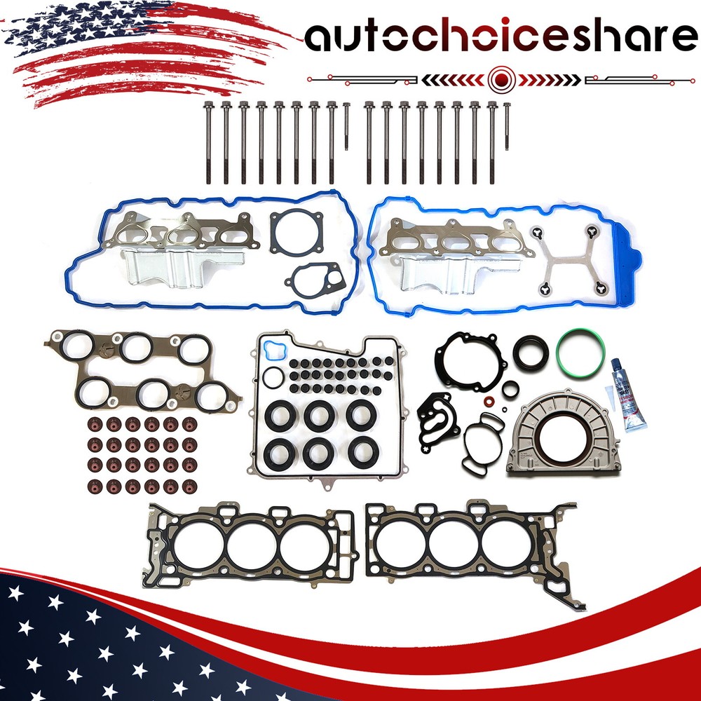 Full Gasket Bolts Set For GMC Acadia Chevrolet Traverse 2009-2016 3.6L V6 HS8421