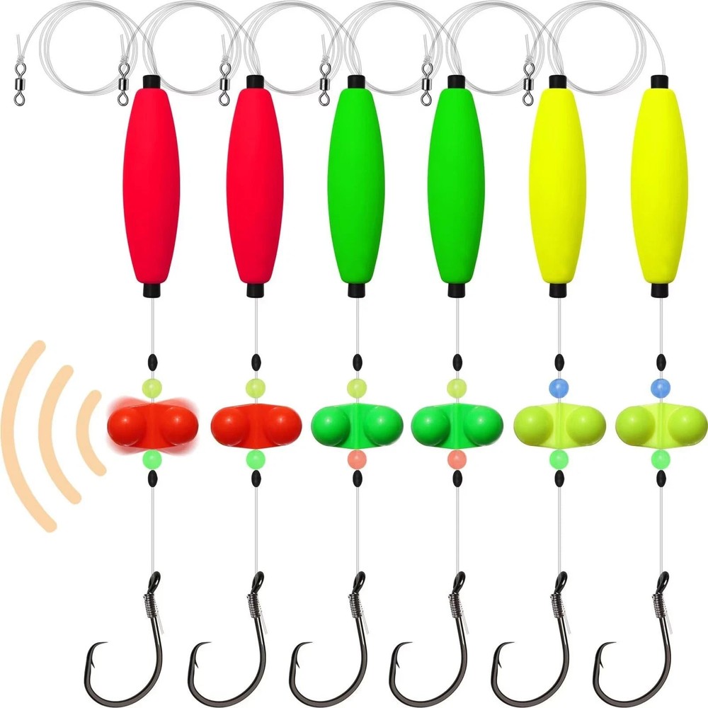 Catfish Rigs Santee Rig Catfish Float Rigs Catfishing Tackle Cigar Float-5/0H...