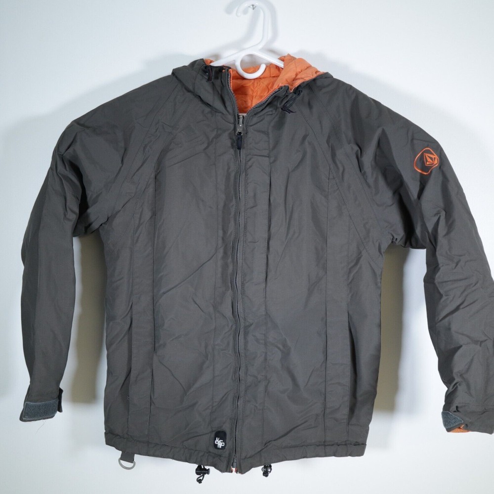 Volcom Mens Snowboard Ski Jacket size L Hanz & Franz 5000mm/4000gm Gray