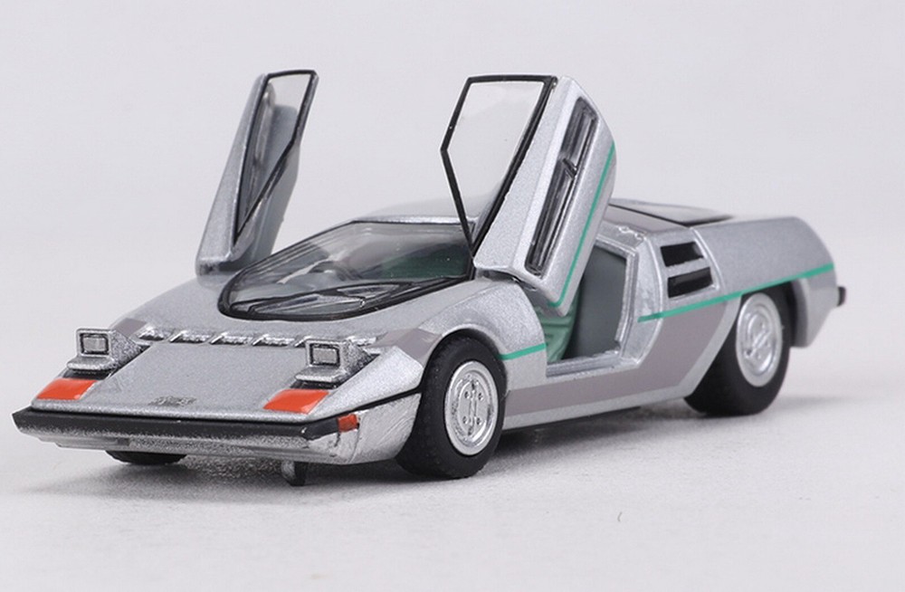 DCT 1/64 Scale Dome zero Silver Diecast Car Model Toy Collection Gift