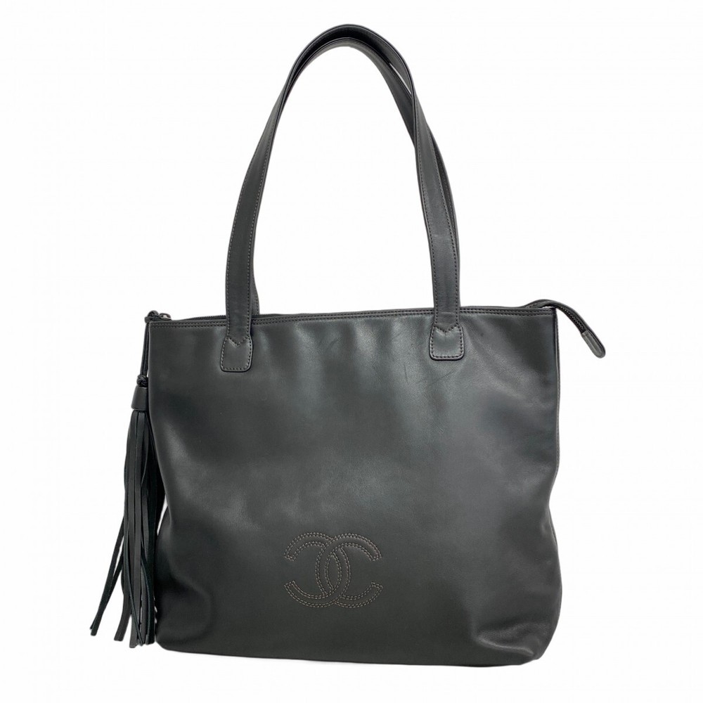 Chanel Fringe Leather Tote Bag 815667