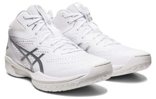 ASICS Gelhoop V15 4E Wide Basketball Shoes White Pure Silver