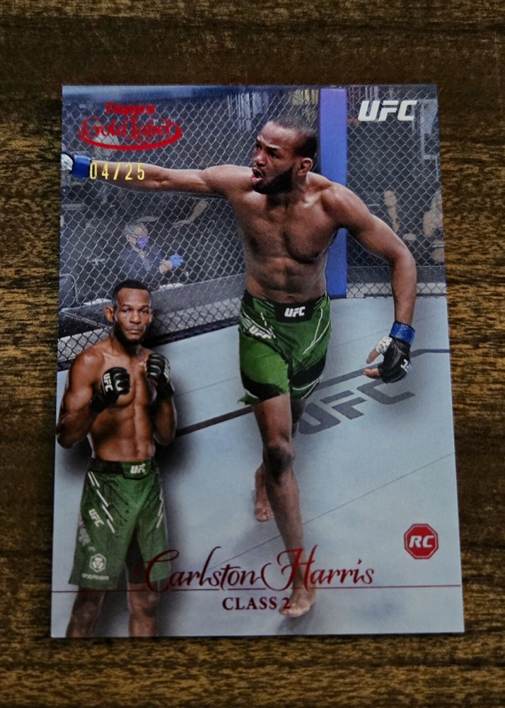Carlston Harris (Novato) Clase 2 Rojo 4/25 - 2024 Topps Etiqueta Dorada