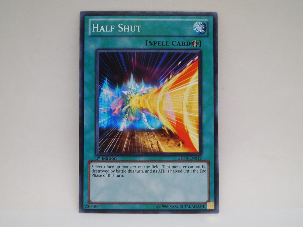 Yu-Gi-Oh Starter Deck Duelist Toolbox Half Shut NM 5DS3-EN019