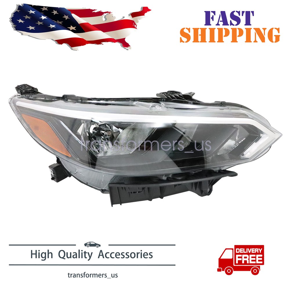 2024-2025 Nissan Sentra S/SV Right Passenger Halogen Headlight
