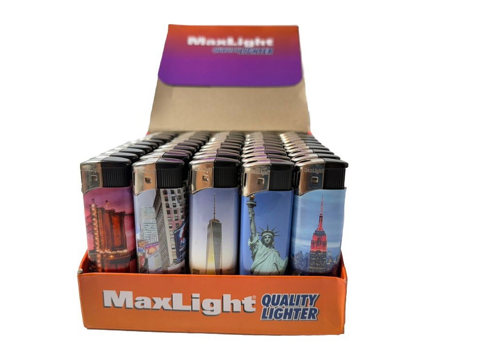 50 Cigarette Wholesale Disposable Lighters Pack Refillable Lighter